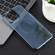 iPhone 12 Pro Max 6D Plated Carbon Fiber Clear Magsafe PC Phone Case - Dream Blue