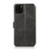 iPhone 12 Pro Max Calf Texture Magnetic Buckle Horizontal Flip Leather Case with Holder & Card Slots & Wallet & Photo Frame - Black