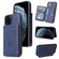iPhone 12 Pro Max Calf Texture Magnetic Case - Blue