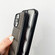 iPhone 12 Pro Max Carbon Fiber Texture Down Jacket Phone Case - Silver