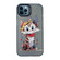 iPhone 12 Pro Max Cartoon Animal Graffiti PC + TPU Phone Case - Calico Cat