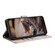iPhone 12 Pro Max Cat Embossing Pattern Leather Phone Case with Lanyard - Grey
