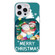 iPhone 12 Pro Max Christmas Series PC Full Coverage Pattern Phone Case - CW048 White