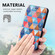 iPhone 12 Pro Max Colored Drawing Magnetic Horizontal Flip PU Leather Case with Holder & Card Slots & Wallet - Rhombus Mandala