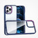 iPhone 12 Pro Max Colorful Metal Lens Ring Phone Case - Blue