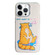 iPhone 12 Pro Max Colorful Pattern TPU + PC Phone Case - Cat