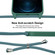iPhone 12 Pro Max Crossbody Lanyard Liquid Silicone Case - Pine Needle Green