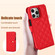 iPhone 12 Pro Max Crossbody Multifunction Rhombic Leather Phone Case - Red