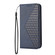 iPhone 12 Pro Max Cubic Grid Calf Texture Magnetic Closure Leather Phone Case - Blue