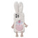 iPhone 12 Pro Max Cute Bucktooth Rabbit Plush TPU Phone Case - Beige