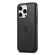 iPhone 12 Pro Max Denior Cowhide Texture Leather MagSafe Phone Case - Black