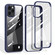 iPhone 12 Pro Max Double-sided Plastic Glass Protective Case - Blue