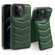 iPhone 12 Pro Max Down Jacket Card Bag Holder MagSafe Phone Case - Dark Green