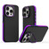 iPhone 12 Pro Max Dual-Color Shockproof TPU Phone Case - Purple