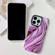 iPhone 12 Pro Max Dual-side Laminating Frosted Translucent TPU Phone Case - Purple