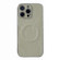iPhone 12 Pro Max Electroplating PC Snow Bark Texture MagSafe Phone Case - Cyan