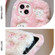 iPhone 12 Pro Max Embroidered Plush TPU Phone Case - Foundation White Love Heart