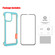 iPhone 12 Pro Max ENKAY Frameless Hollow PC Case + Glass Film - Black