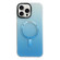 iPhone 12 Pro Max Gradient IMD PC Hybrid TPU MagSafe Phone Case - Blue
