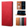 iPhone 12 Pro Max GUSSIM GS-001 Business Style Horizontal Flip Skin Feel PU Leather Case with Holder & Card Slots & Wallet & Photo Frame - Red
