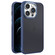 iPhone 12 Pro Max Hardware Side Cooling Skin Feel Frosted Metal Lens Frame Phone Case - Blue
