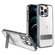 iPhone 12 Pro Max High Transparent Holder Phone Case - Black