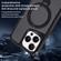iPhone 12 Pro Max Invisible Fulcrum Holder MagSafe Phone Case - Coffee