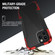 iPhone 12 Pro Max iPAKY Thunder Series Aluminum alloy Shockproof Protective Case - Red