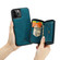iPhone 12 Pro Max JEEHOOD Magnetic Zipper Horizontal Flip Leather Case with Holder & Card Slot & Wallet - Blue