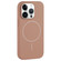 iPhone 12 Pro Max Large Hole Camera MagSafe Liquid Silicone Full Coverage Phone Case - Gold