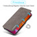 iPhone 12 Pro Max LC.IMEEKE Hon Ancient Series Horizontal Flip Leather Case with Holder & Card Slot - Coffee