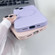 iPhone 12 Pro Max Leather All-inclusive MagSafe TPU Phone Case - Purple Taro