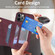 iPhone 12 Pro Max Line Card Holder Phone Case - Wine Red