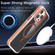 iPhone 12 Pro Max Magsafe Dual-Color Carbon Fiber Phone Case - Orange