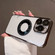 iPhone 12 Pro Max Magsafe Electroplate PC Phone Case - Black