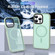 iPhone 12 Pro Max MagSafe Magnetic Skin Feel Frosted Phone Case - Light Green