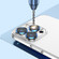 iPhone 12 Pro Max MagSafe Magnetic Transparent PC + Glass Lens Film Phone Case - Silver