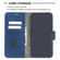 iPhone 12 Pro Max Matching Color Crocodile Texture Horizontal Flip PU Leather Case with Wallet & Holder & Card Slots - Blue