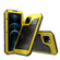 iPhone 12 Pro Max Metal + Silicone Phone Case with Screen Protector - Yellow