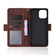 iPhone 12 Pro Max Multiple Card Slots Horizontal Flip Leather Case with Holder & Wallet - Brown