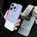 iPhone 12 Pro Max Napa Texture PC + Leather Phone Case - Dark Green