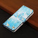 iPhone 12 Pro Max Oil Embossed 3D Drawing Leather Phone Case - Blue Butterflies