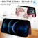 iPhone 12 Pro Max Printed Double Buckle RFID Anti-theft Phone Case - Rose