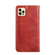 iPhone 12 Pro Max PU + TPU Gloss Oil Solid Color Magnetic Horizontal Flip Leather Case with Holder & Card Slot & Wallet - Brown