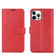 iPhone 12 Pro Max Retro Calf Pattern Buckle Horizontal Flip Leather Case with Holder & Card Slot & Wallet - Red