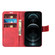 iPhone 12 Pro Max Retro Calf Pattern Buckle Horizontal Flip Leather Case with Holder & Card Slot & Wallet - Red