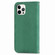iPhone 12 Pro Max Retro Skin Feel Business Magnetic Horizontal Flip Leather Case with Holder & Card Slots & Wallet & Photo Frame - Green