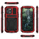iPhone 12 Pro Max R-JUST Shockproof Waterproof Dust-proof Metal + Silicone Protective Case with Holder - Red