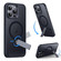 iPhone 12 Pro Max Rotating Bar Holder Magnetic MagSafe Phone Case - Grey