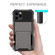 iPhone 12 Pro Max Scratch-Resistant Shockproof Heavy Duty Rugged Armor Protective Case with Card Solt - White